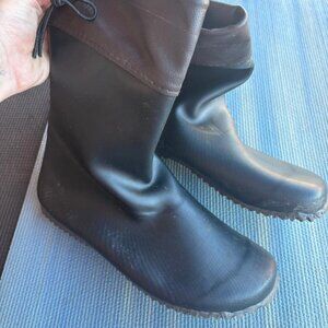 Saguaro Barefoot Minimalist Rain Boots Size 9 NEW Winter Lined Cozy